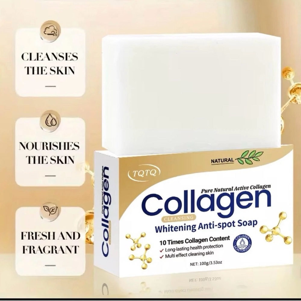 Collagen Whitening Anti-Spot Soap - White